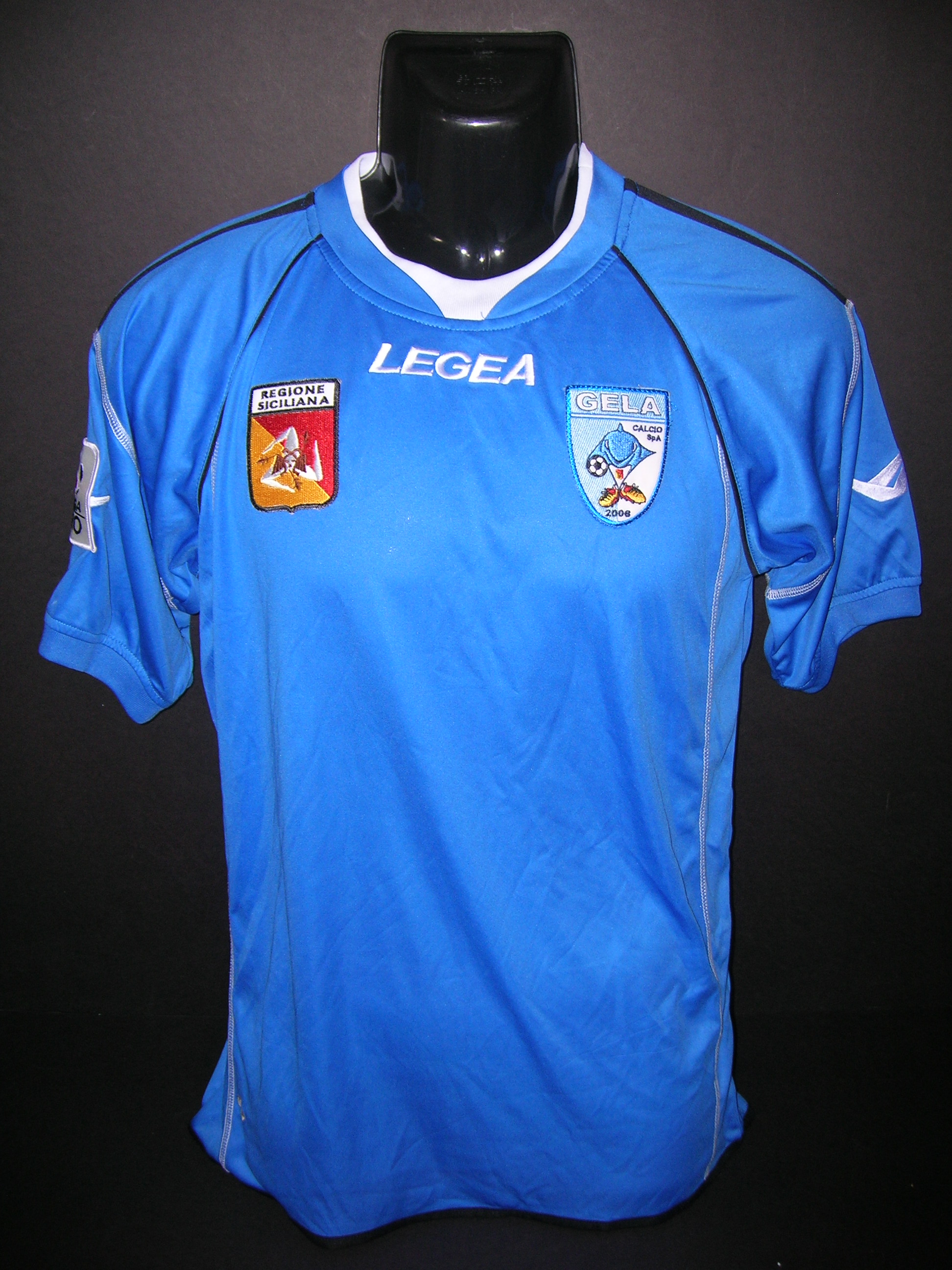 Gela calcio  n.6 anni 2000           Lega Pro  A